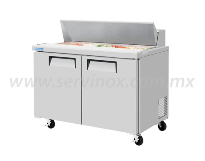 Mesa Refrigerada para Preparar Sandwiches y Ensaladas SOBRINOX MRSS 48 2S